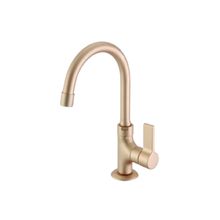 Torneira de Mesa para Lavatório Atria Meber Dourado Matte