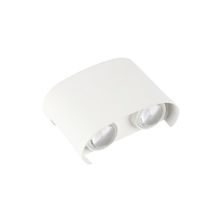 Arandela LED Abs Yori 4W 3000K Branco Nordecor