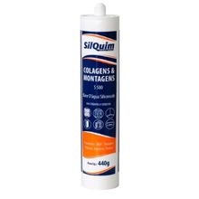 Selante Acrílico Base Água Colagem e Montagem Branco Silquim