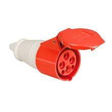 Conector Industrial 16A Vermelho 4 Polos Weg