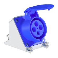 Tomada Industrial Sobrepor 16A 4 Polos Azul Weg