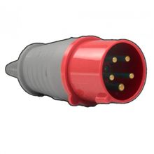 Plug Industrial 16A Vermelho 5 Polos Weg