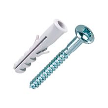 Parafuso Philips Cabeça Panela com Bucha Nylon Anel Bemfixa 10 Unidades