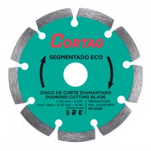 Disco Corte Diamantado Segmentado Eco para Concreto Cortag