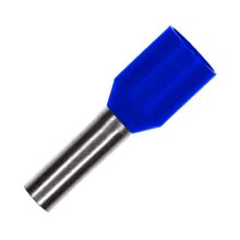 Terminal Ilhos Simples Hellermanntyton com 100 Peças Azul