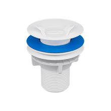 Válvula de Escoamento para Lavatório Blukit Branco