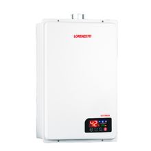 Aquecedor Água Gás 37L Digital LZ-3700D GLP Branca Lorenzetti