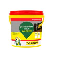 Pintura Asfáltica Impermeabilizante Acqua Quartzolit Preto