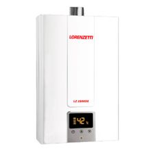 Aquecedor Água Gás 25L Digital LZ-2500D GLP Branca Lorenzetti