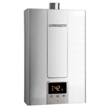 Aquecedor Água Gás 20L Digital LZ-2000D GLP Inox Lorenzetti