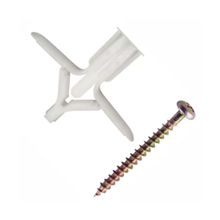 Parafuso Philips com Bucha Frog para Dry Wall Bemfixa com 15 Unidades