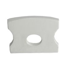 Tampa com Furo para Perfil Risqué Avant com 10 Peças 17 X 15mm Branco