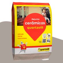Rejunte Cerâmico Quartzolit Cinza Outono 5kg