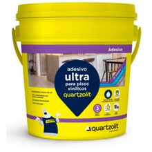 Adesivo Ultra Piso Vinílico Quartzolit Incolor 18kg