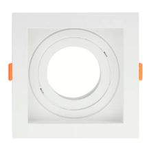 Spot de Embutir Quadrado Recuado PAR20 Conecta Taschibra