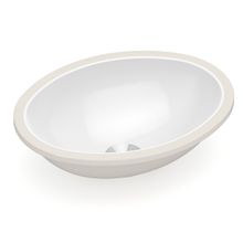 Cuba de Embutir Oval Incepa Branco 39 x 30cm