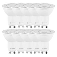 Kit 10 Lâmpadas LED para Spot Par16 36° Gu10 4W Autovolt Ledvance 4000K