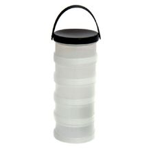 Estojo Organizador Empilhável com 5 Divisórias Polymer