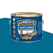 Tinta Esmalte Sintético Brilhante Hammerite Azul Coral