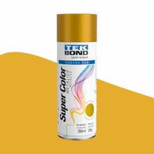 Tinta Spray Tekbond Supercolor Metálico Ouro