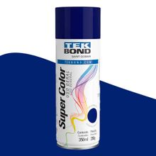 Tinta Spray Tekbond Supercolor Azul Escuro