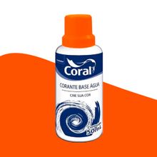 Corante Líquido Base Água Coral Laranja
