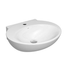 Cuba de Apoio Oval Spot Deca Branco