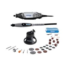 Micro Retífica Dremel 3000 com 2 Acoplamentos e 30 Acessórios