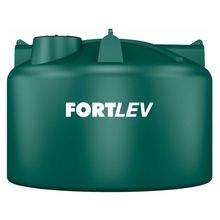 Tanque de Polietileno com Tampa de Rosca Verde Fortlev