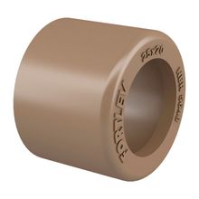 Bucha de Redução Soldável Curta PVC Fortlev NBR 5648 Marrom