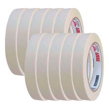 Kit 10 Fitas Crepe Adere 18mm X 50m