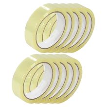 Kit 10 Fitas Adesiva Manuli 24mm X 100m Transparente
