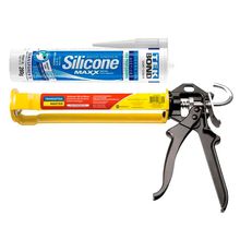 Kit Aplicador Manual Tramontina e Silicone Maxx Alta Performance Tekbond 280g