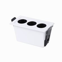 Spot de Embutir Downlight Powerus Nordecor Branco 3 LEDs