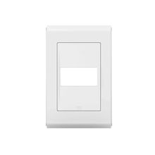 Placa 4x2 com 1 Posto sem Suporte Refinatto Weg Branco Acetinado