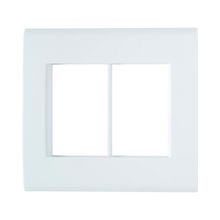 Placa 4x4 6 Postos com Suporte Liz Tramontina Branco