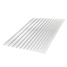 Telha Policarbonato Greca Trapezoidal Ajover Cristal