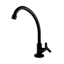Torneira de Mesa para Cozinha Tríade Meber Preto Matte