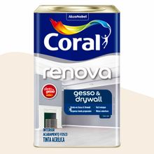 Tinta Acrílica Renova Gesso e Drywall Coral Branco