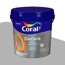 Tinta Decora Efeito Cimento Queimado Coral Tubarão