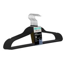 Cabide Emborrachado My Closet Ordene Preto