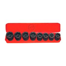 Jogo de Soquetes de Impacto 1/2" Puma Encaixe Longo 10 x 24mm