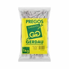 Prego Galvanizado com Cabeça Gerdau 18 x 30