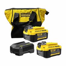 Kit 2 Baterias 20V Max com Carregador 4Ah Stanley