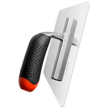 Desempenadeira Inox Trapézio Chanfrada 23 x 11cm com Cabo Emborrachado Atlas
