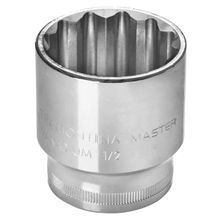Soquete Estriado Encaixe 1/2" x 8mm Tramontina Master