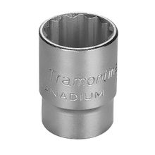 Soquete Estriado Tramontina PRO 1/2" x 24mm