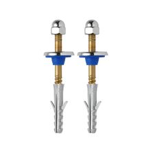 Kit Parafuso Inox com Bucha para Vaso Sanitário Blukit 7/32” x 70mm