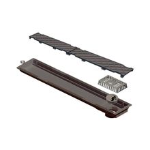 Ralo Linear Oculto Seco com Saída Lateral 50cm Novii