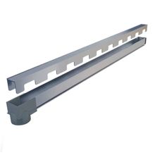 Ralo Linear Oculto Topbox com Saída Vertical na Extremidade 100x5cm TopMax
